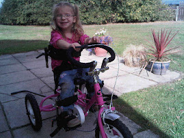 Lilly and her new bike.