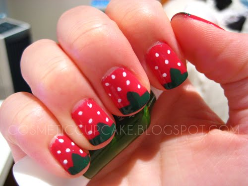 cupcake nail designs-10 cupcake nail designs