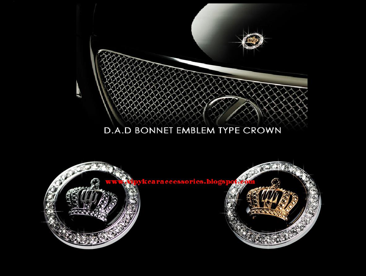 vip yk car accessories EMBLEM CROWN