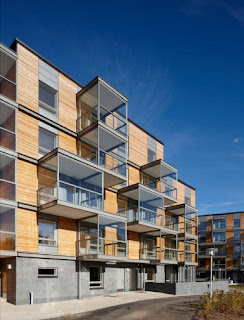 completes innovative public housing