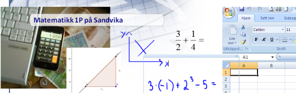 Matematikk 1P på Sandvika