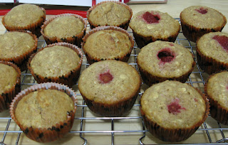 Brown Sugar Oat Muffins with Strawberries