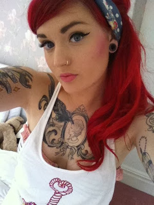 While some women are inclined to get a tattoo in risque places, While some women are inclined to get a tattoo in risque places,