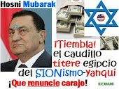 ¡Tiembla!  el caudillo de Mubarak  (Hacer un click en la foto para ver lo que sucede en Egipto)