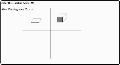 Visualization of 3-Dimensional Images Algorithm in Z Axiz