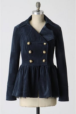 Anthropologie Military Jacket