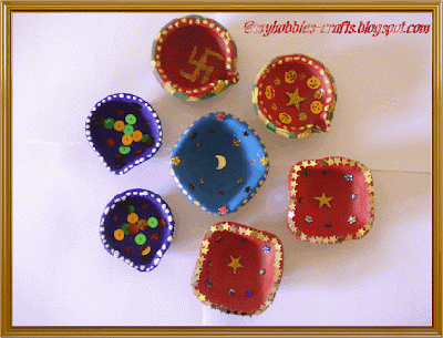 Get Paper Diwali Diya Decoration Ideas And Crafts Pictures