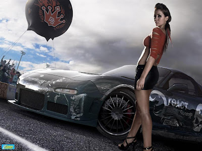 PURPLEROSEE.BLOGSPOT.COM: Super Cars with Hot Girls Wallpapers - Part 4