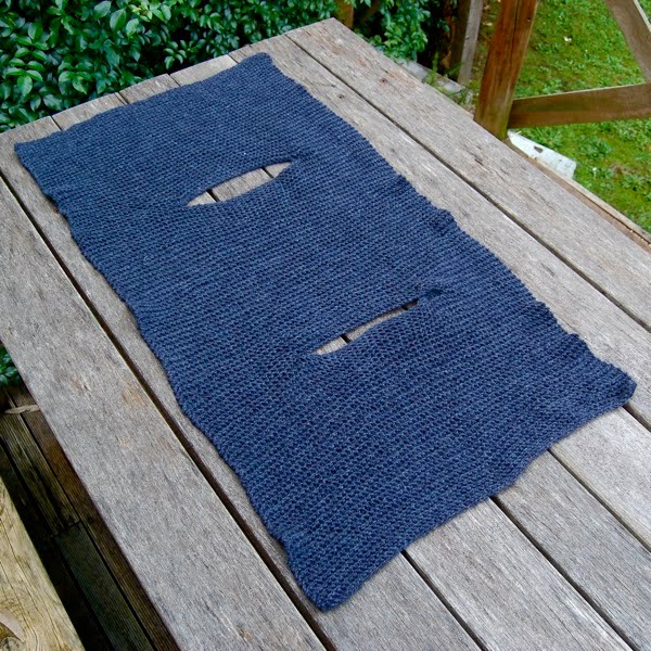 Cuppa & Cake: Simple Knitted Wrap Vest Pattern