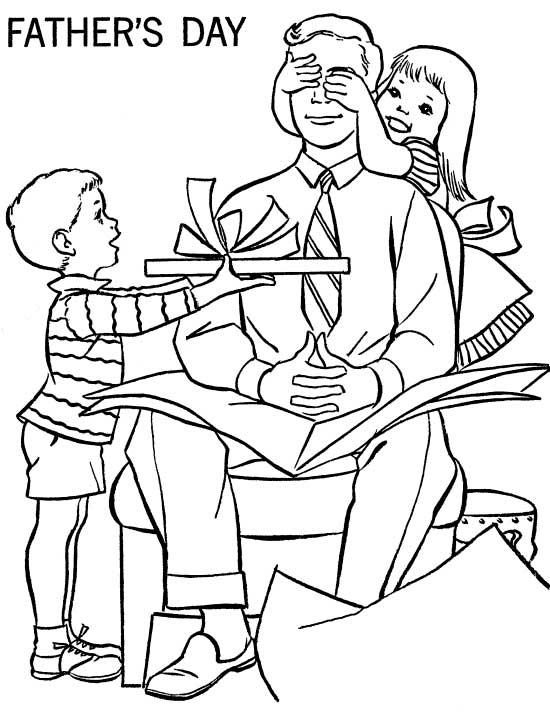 Printable coloring pages for Dad – Cute! | Sketches