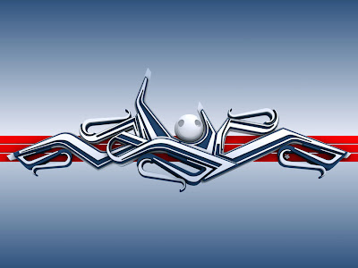Flow or in the graffiti style Flow or in the graffiti style