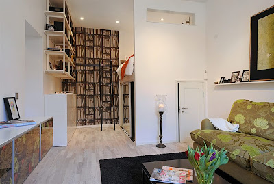 Decoración de casas pequeñas: Un apartamento de 46 metros cuadrados