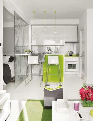Decoración de casas pequeñas: Un apartamento de 40 metros cuadrados