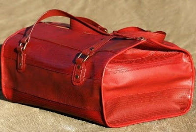 reciclado, bolsos, mangueras
