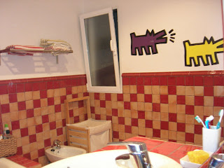 vinilos, baño, decoración, diseño