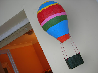 Hecho a mano/Handmade, Papel maché, Tutorial, globo aerostático