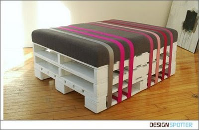 Hecho a mano/Handmade, Reciclado, , palés, asiento