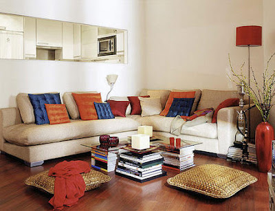 mesa baja del salón