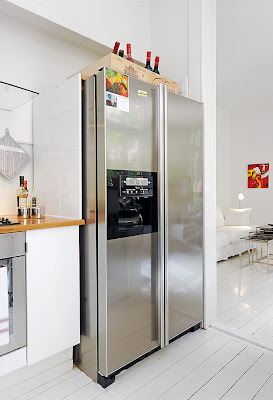 Casas pequeñas, Pequeños espacios, decoración, apartamento, casa, 54 metros cuadrados