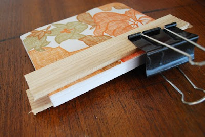 Tutorial: Como forrar un cuaderno de notas, tapas