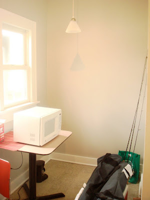 Antes y después, crear Rincón office, cocina