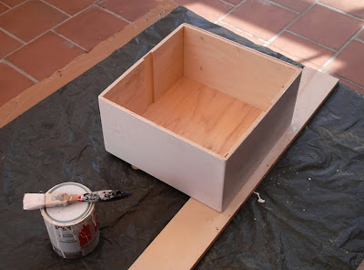antes y después, caja de vino, reciclado, reciclaje, hecho a mano, caja pintada
