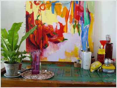 en casa de, decoración, casas, aguamarina