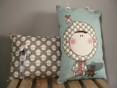 Almohadas hecha a mano