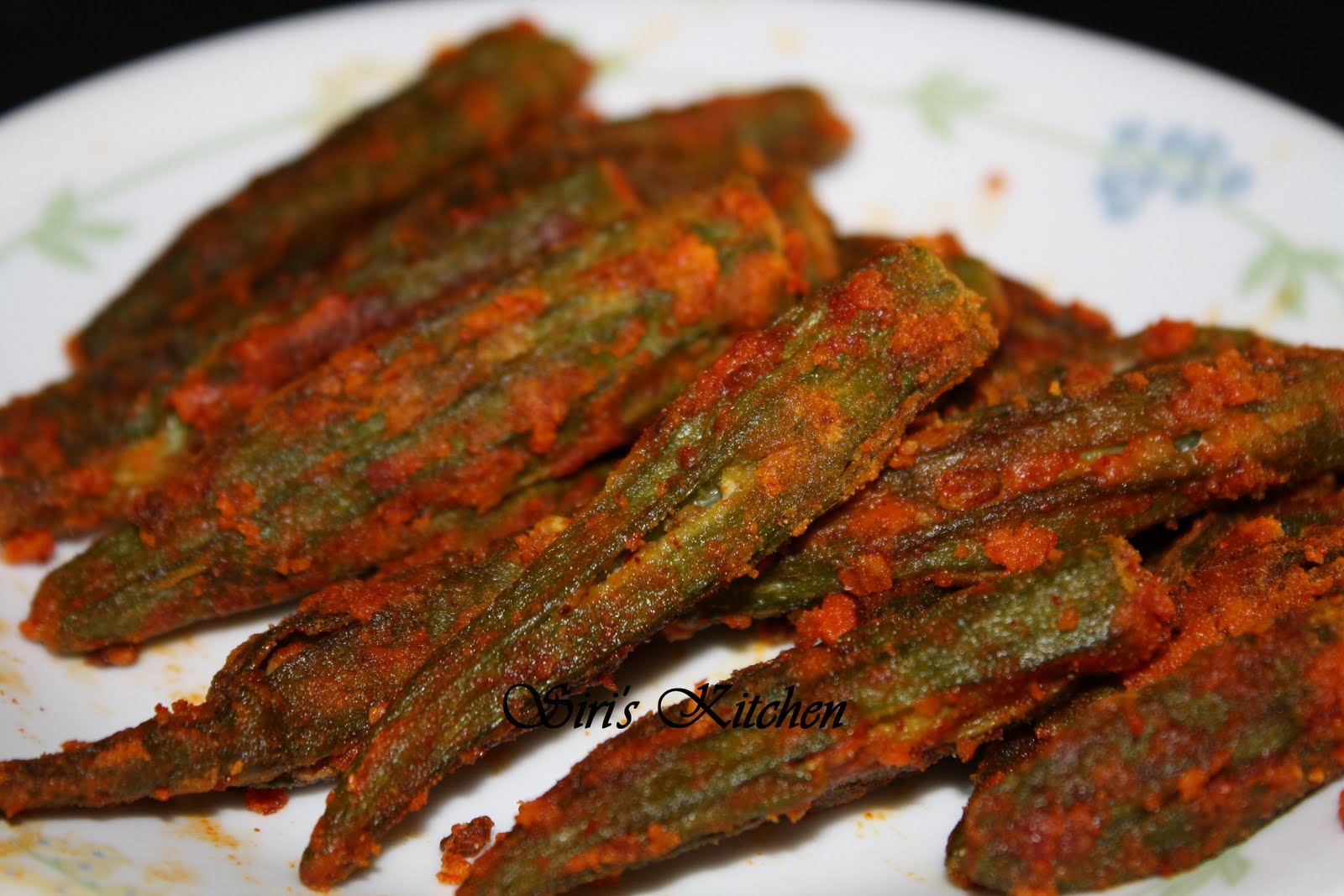 Siri's Kitchen Bendakaya Fry / Whole Okra Fry