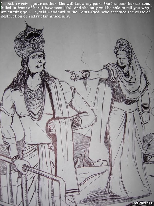 Gandhari In Mahabharata