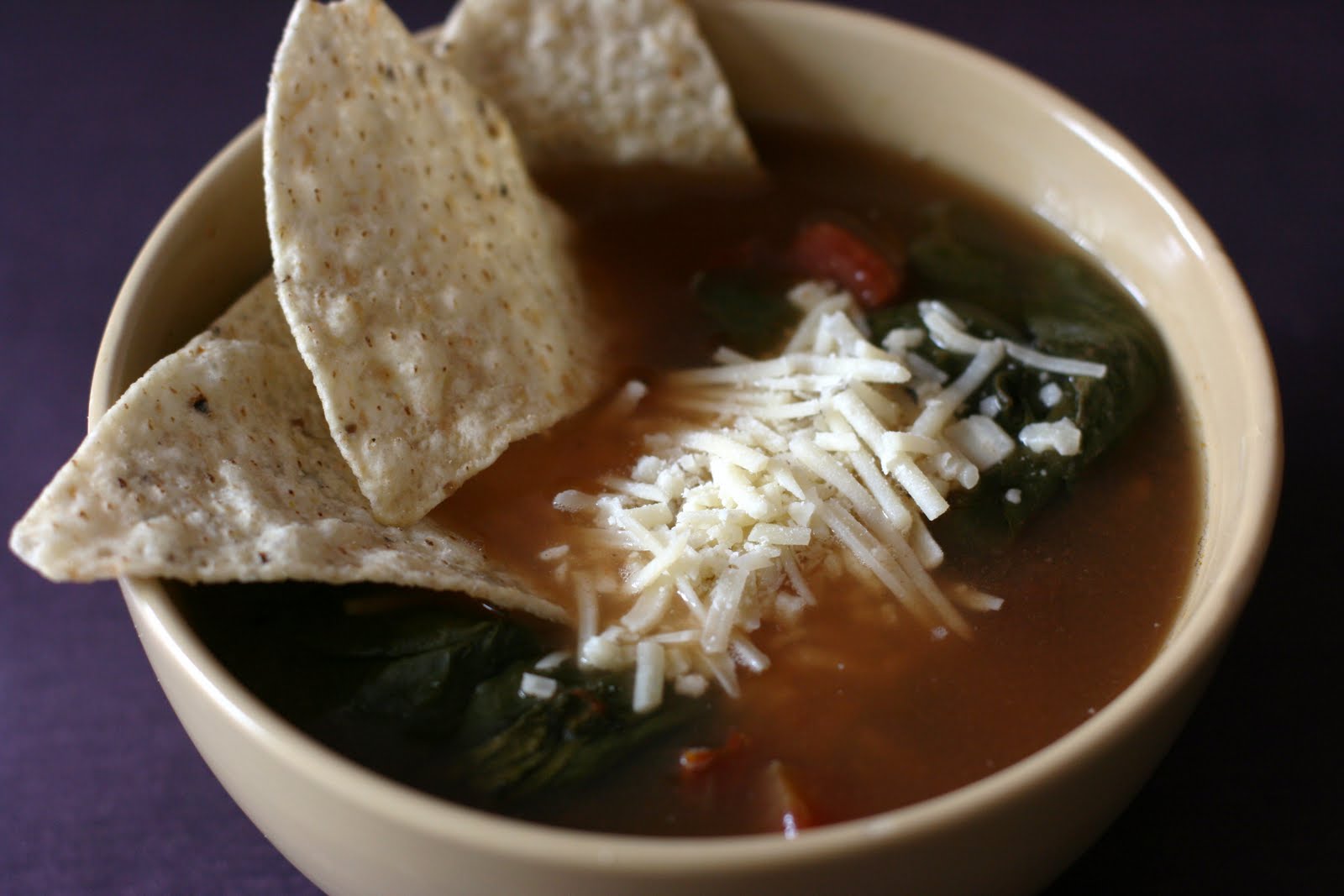 Vegetarian Tortilla Soup Slow Cooker Recipe A Year of Slow Cooking