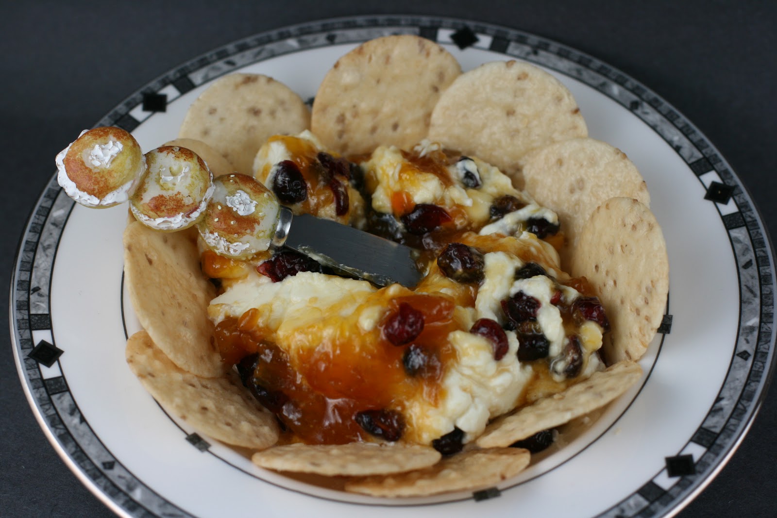 Fruit and Horseradish Cream Cheese Appetizer Spread Slow Cooker Recipe