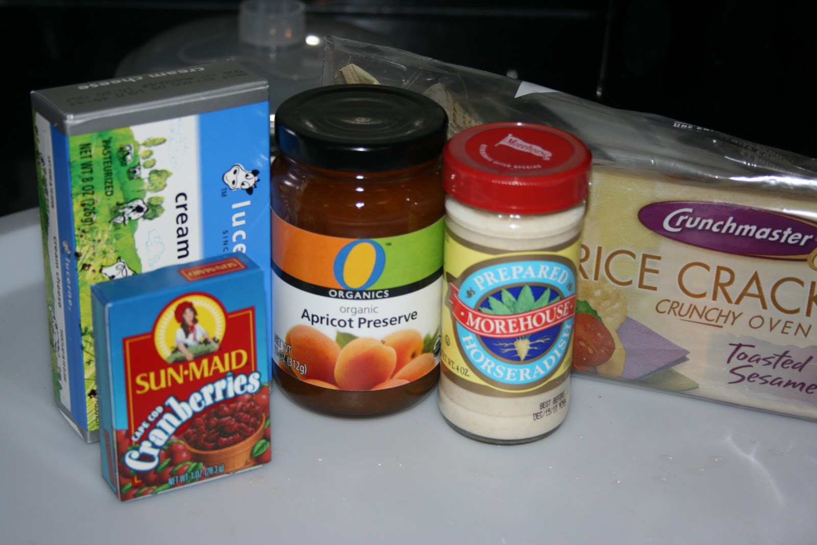 Fruit and Horseradish Cream Cheese Appetizer Spread Slow Cooker Recipe