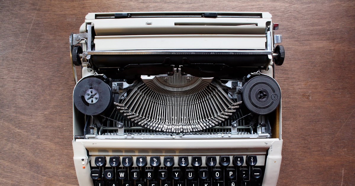 Lock and Spoon Typewriter Tape