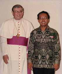 Bersama Dubes Vatican MGR.Pietro Sambi 1996