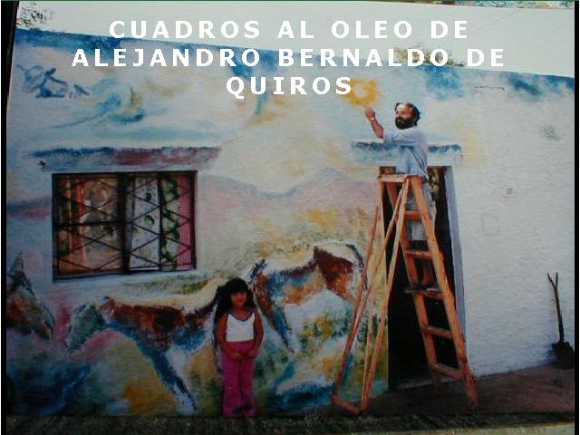 Cuadros al Oleo de Alejandro Bernaldo de Quiros