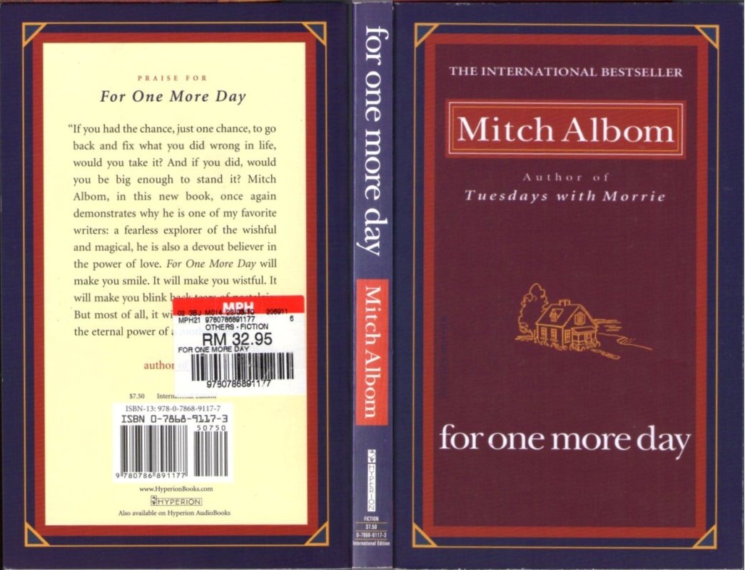 for one more day for one more day