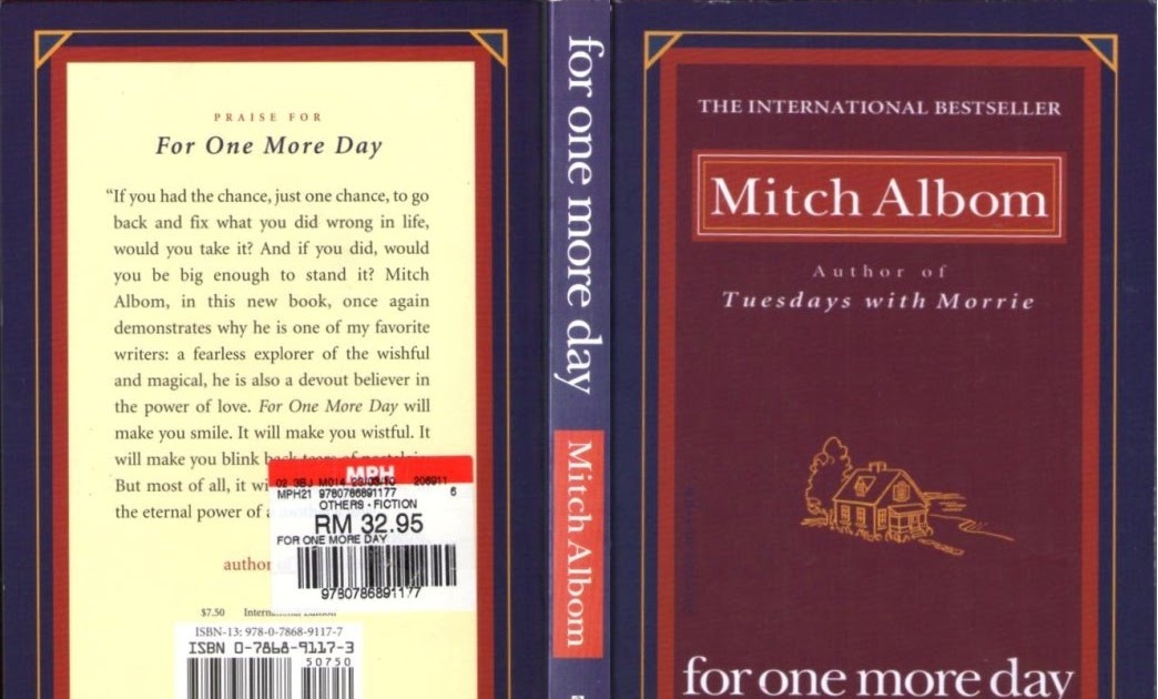 for one more day mitch albom summary for one more day mitch albom summary