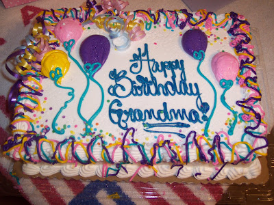 Happy Birthday, Grandma! We love you! Here are a few pictures from the Happy Birthday, Grandma! We love you! Here are a few pictures from the