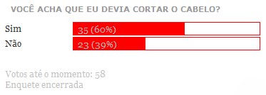 Vou cortar o black.