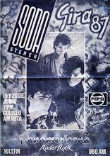 Soda Stereo en Lima 1987