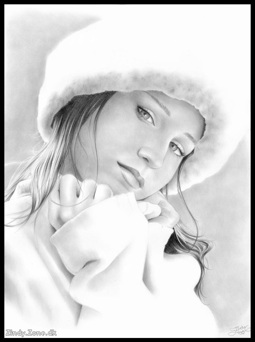Fashion and Art Trend: Pencil Drawing