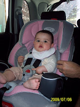 My new carseat - I'm a big girl!