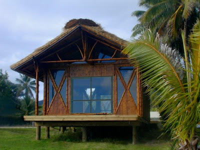 Sweet Older Sister  Should Have Been Architect- Bamboo houses
