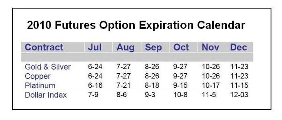 options expiration stock price