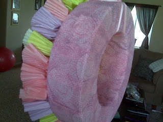 with the cupcake liners.