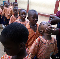 vaccine-linked polio hits nigeria