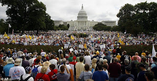 uk press: 2 million march to US capitol to protest obamacare uk press: 2 million march to US capitol to protest obamacare