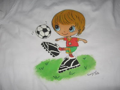 T-shirt futebol