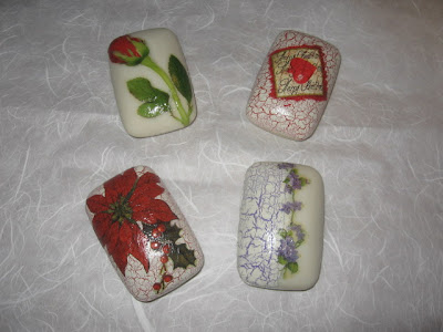 sabonetes, découpage